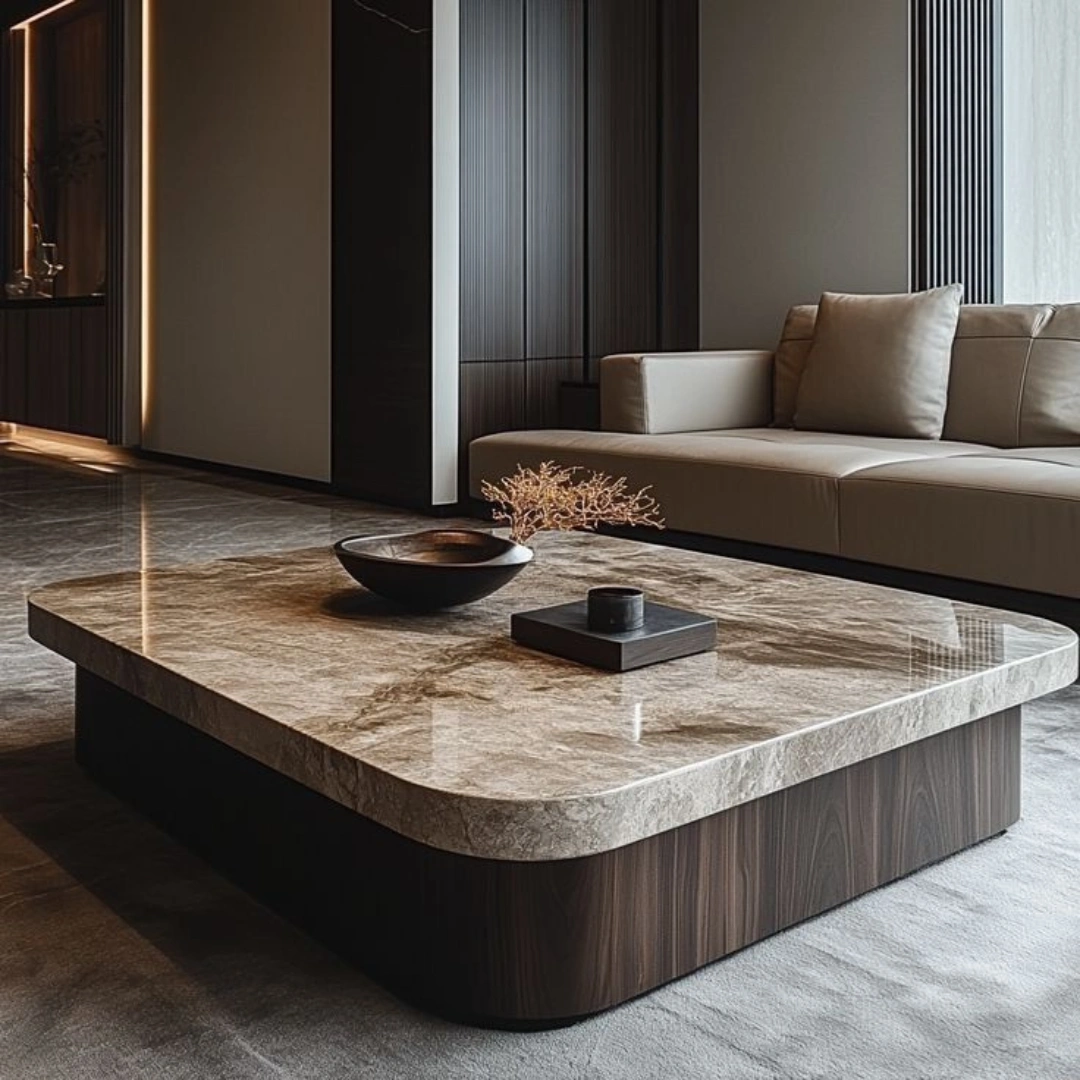 Modern Coffee Marble Table